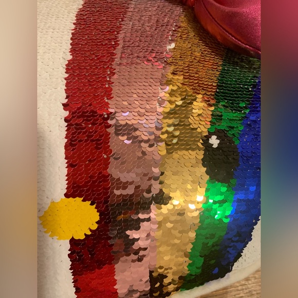 Sanrio Hello Kitty Flip Sequin Pillow Collectible - Picture 2 of 8